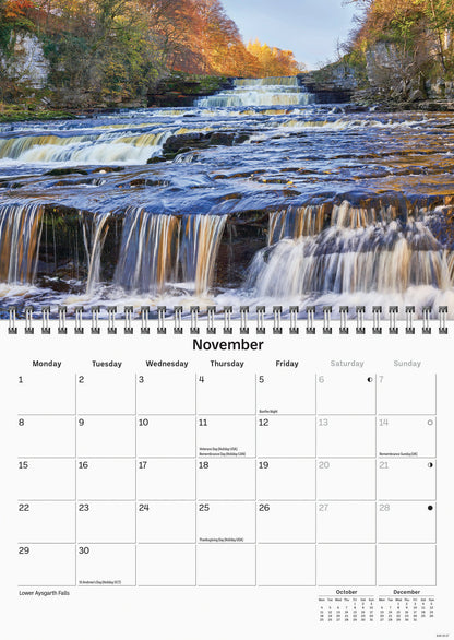 Yorkshire A5 Calendar 2027