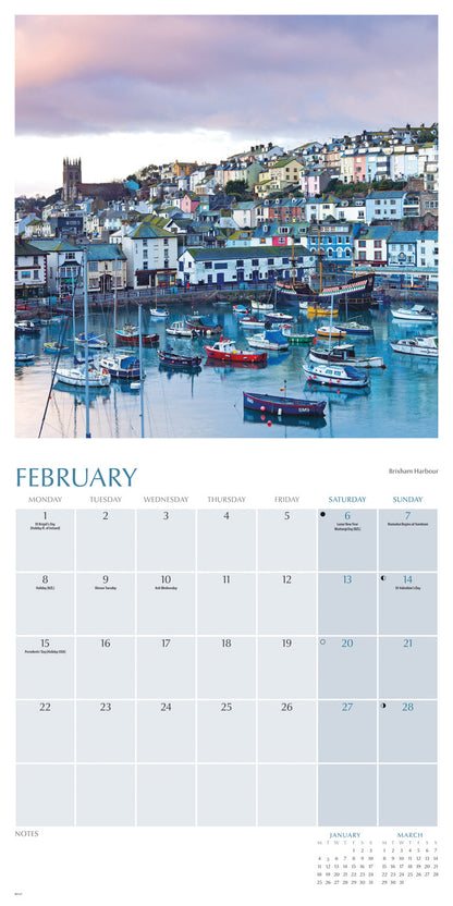 Beauty of Devon Wall Calendar 2027