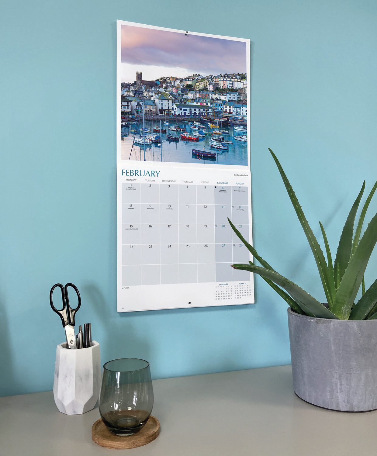 Beauty of Devon Wall Calendar 2027