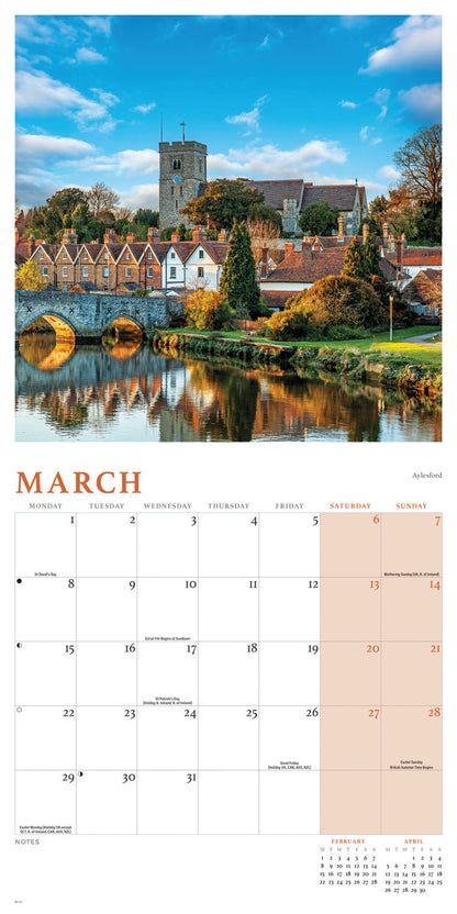 Kent Wall Calendar 2027