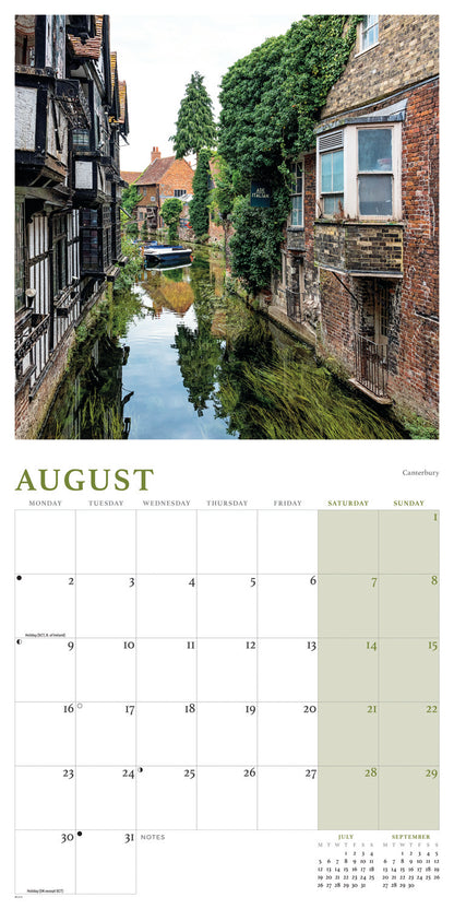 Kent Wall Calendar 2027