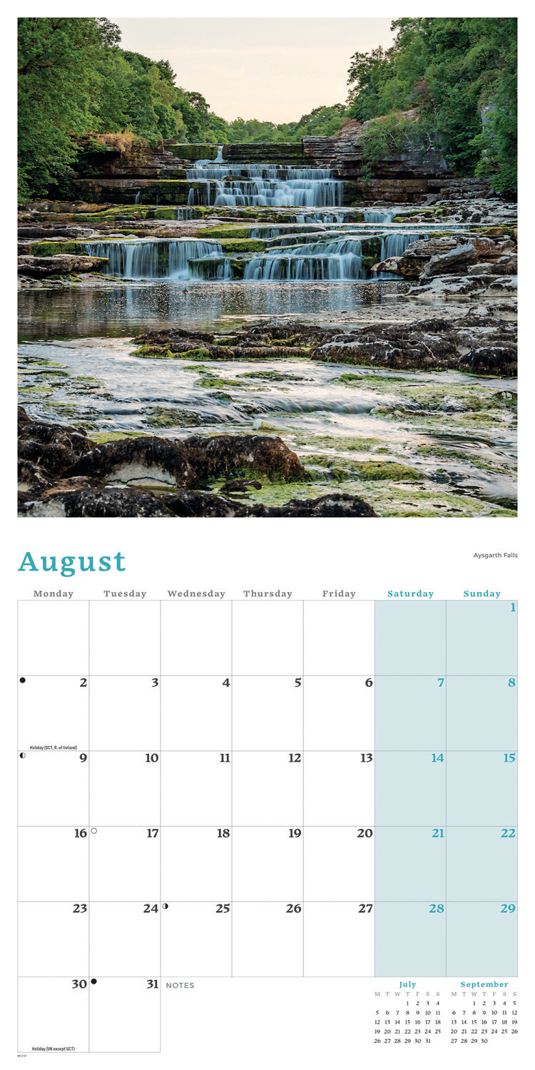 Yorkshire Dales National Park Wall Calendar 2027