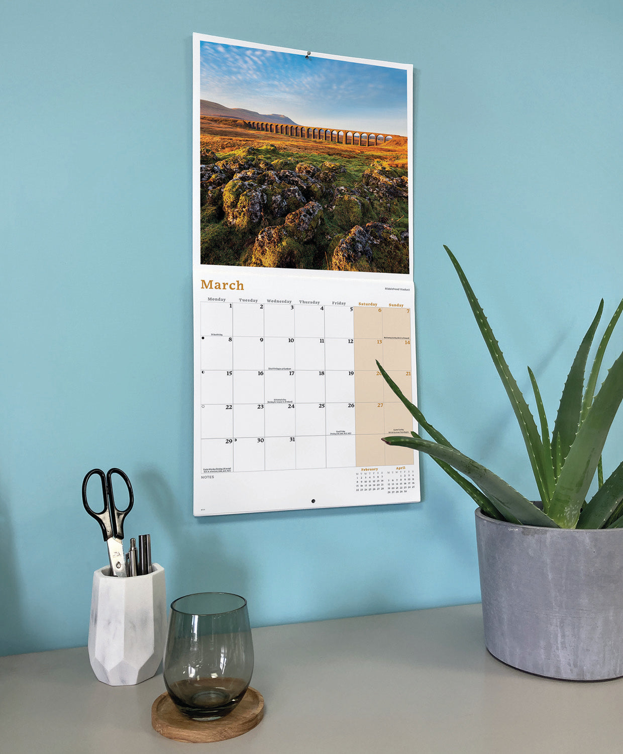 Yorkshire Dales National Park Wall Calendar 2027