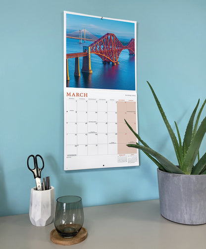 Scotland Wall Calendar 2027