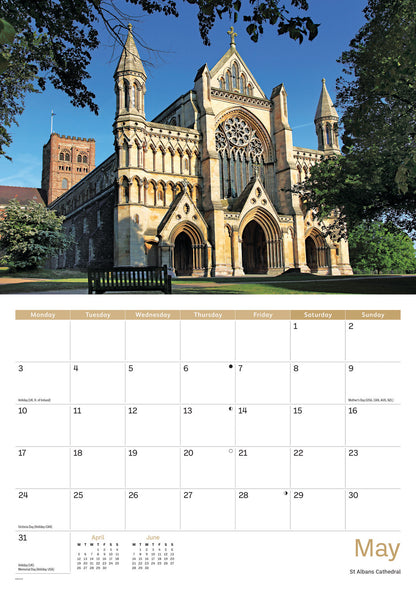 Hertfordshire A4 Calendar 2027
