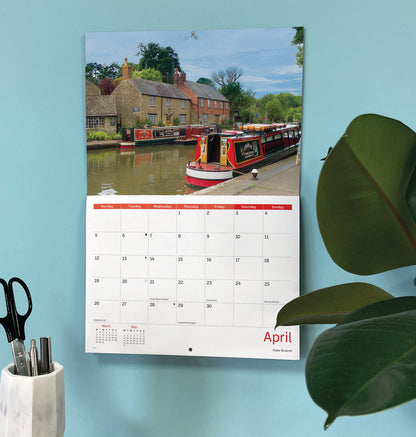 Northamptonshire A4 Calendar 2027