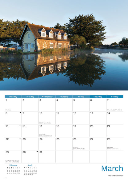 Bude A4 Calendar 2027