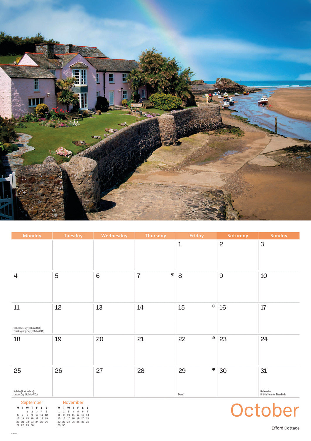Bude A4 Calendar 2027