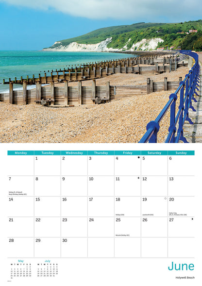 Eastbourne A4 Calendar 2027