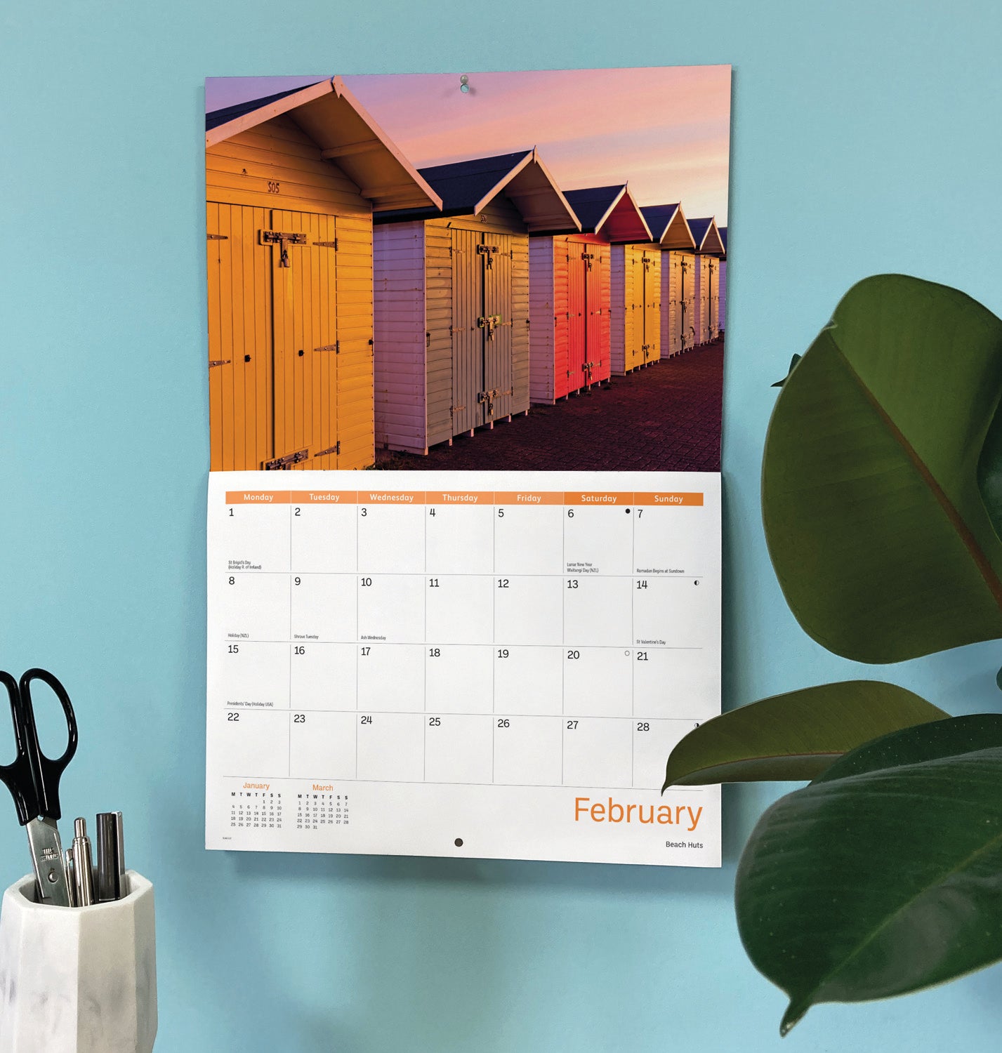 Eastbourne A4 Calendar 2027