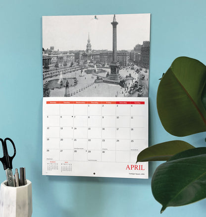 Nostalgic London A4 Calendar 2027