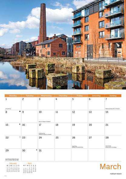 Sheffield A4 Calendar 2027