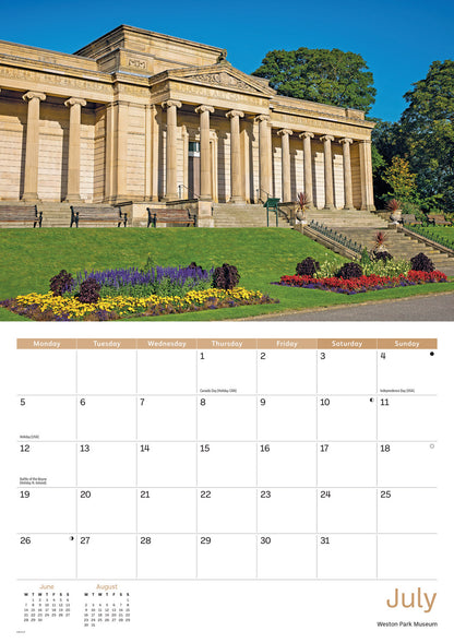 Sheffield A4 Calendar 2027
