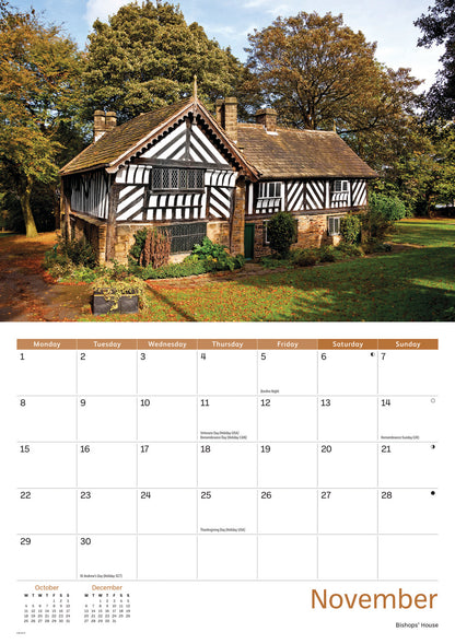 Sheffield A4 Calendar 2027