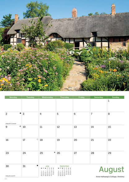 Warwickshire A4 Calendar 2027