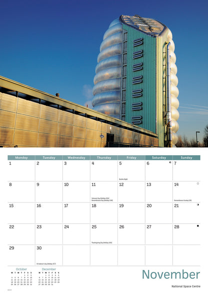 Leicestershire A4 Calendar 2027