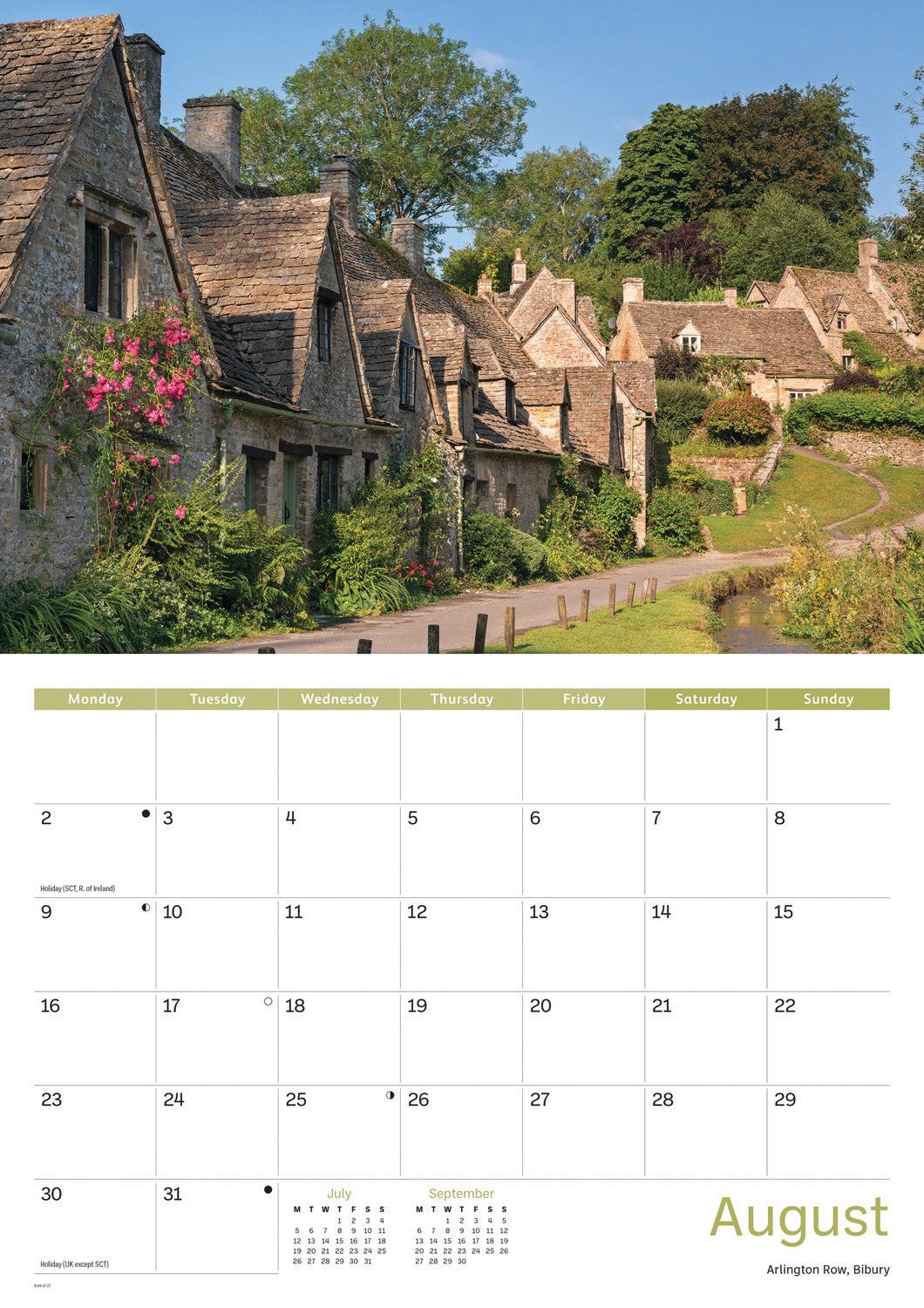 Gloucestershire A4 Calendar 2027