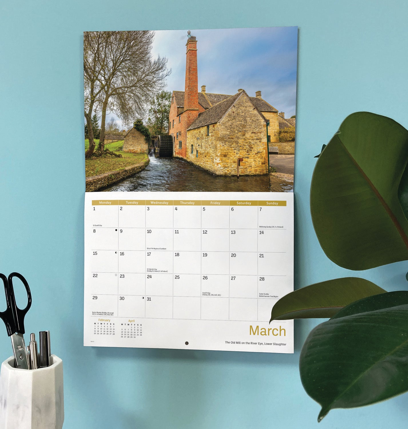 Gloucestershire A4 Calendar 2027