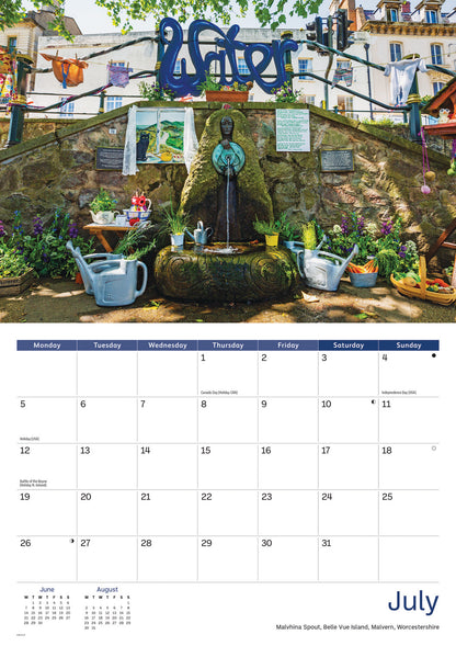 Malvern A4 Calendar 2027