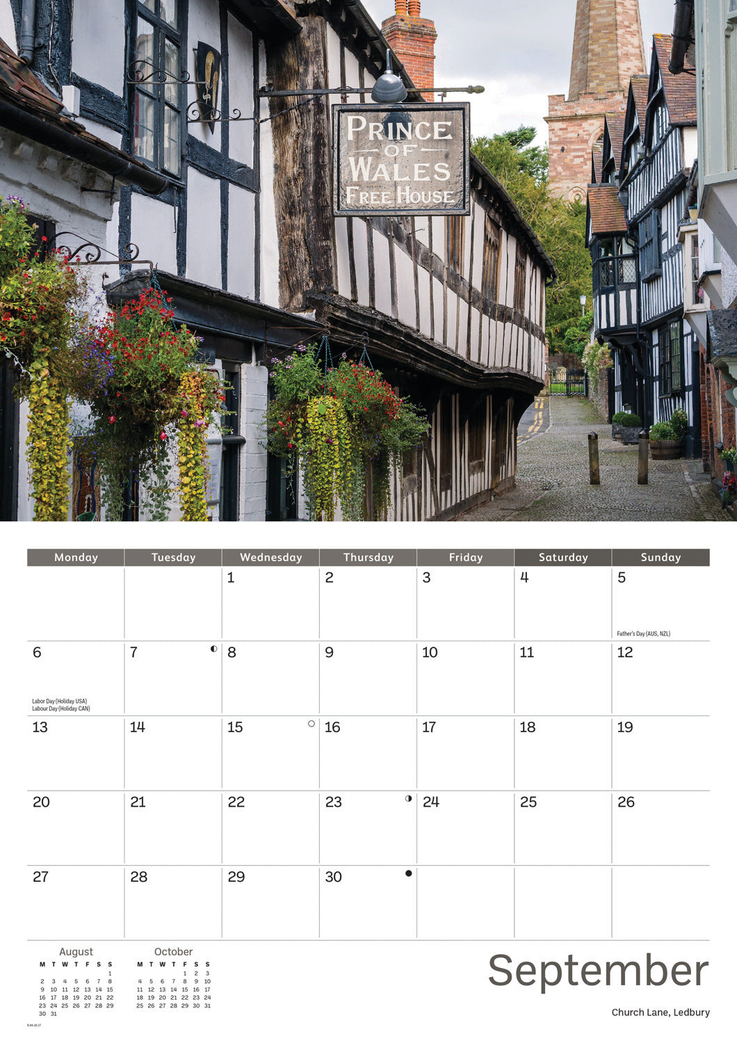 Herefordshire A4 Calendar 2027