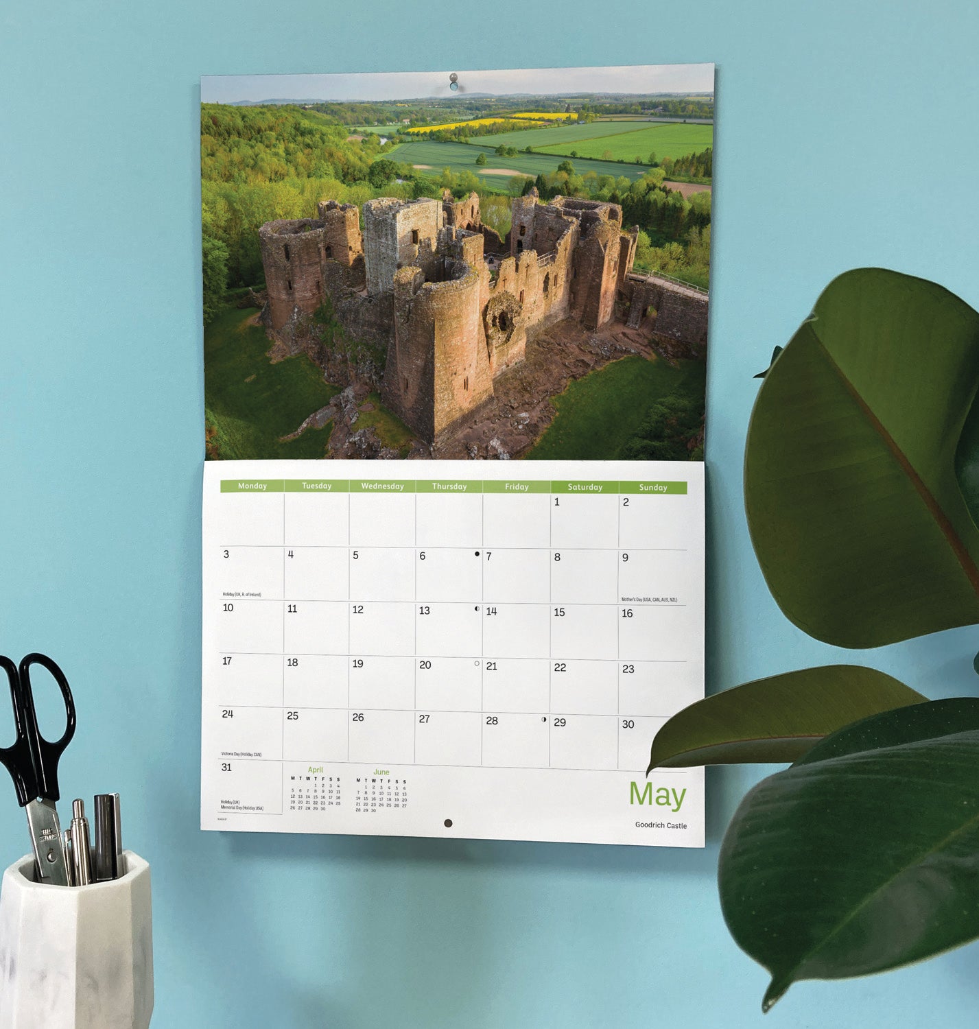 Herefordshire A4 Calendar 2027