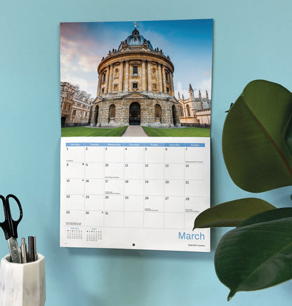 Oxford A4 Calendar 2027