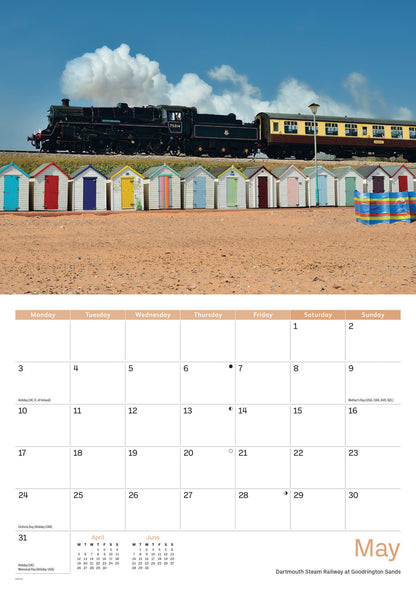 English Riviera A4 Calendar 2027