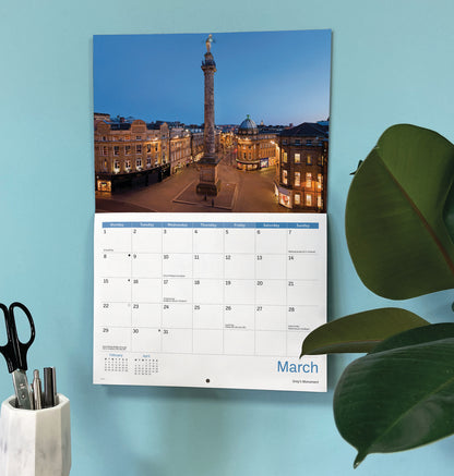 Newcastle A4 Calendar 2027