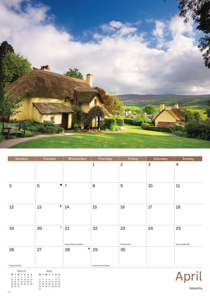 Exmoor A4 Calendar 2027