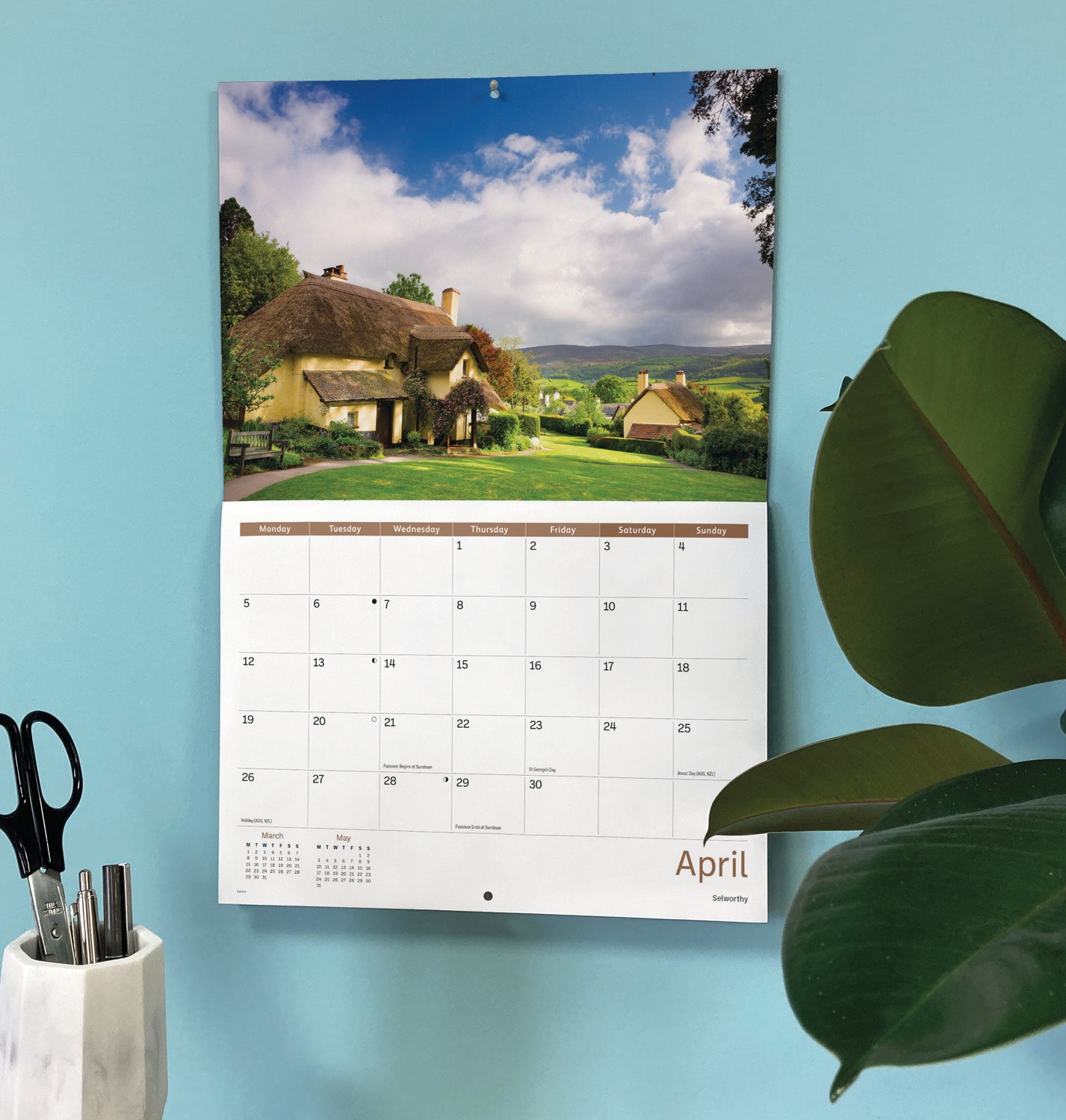 Exmoor A4 Calendar 2027