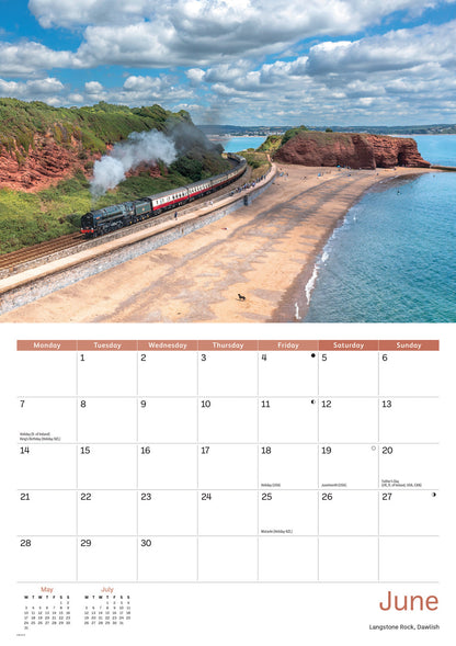 South Devon Coast A4 Calendar 2027