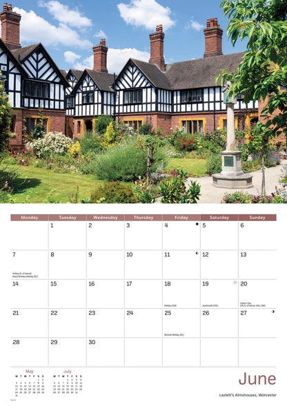 Worcestershire A4 Calendar 2027