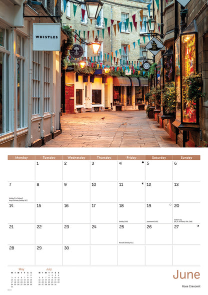 Cambridge A4 Calendar 2027