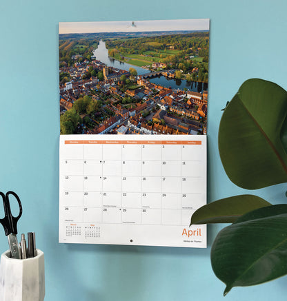 Oxfordshire A4 Calendar 2027