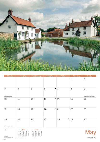 East Yorkshire A4 Calendar 2027