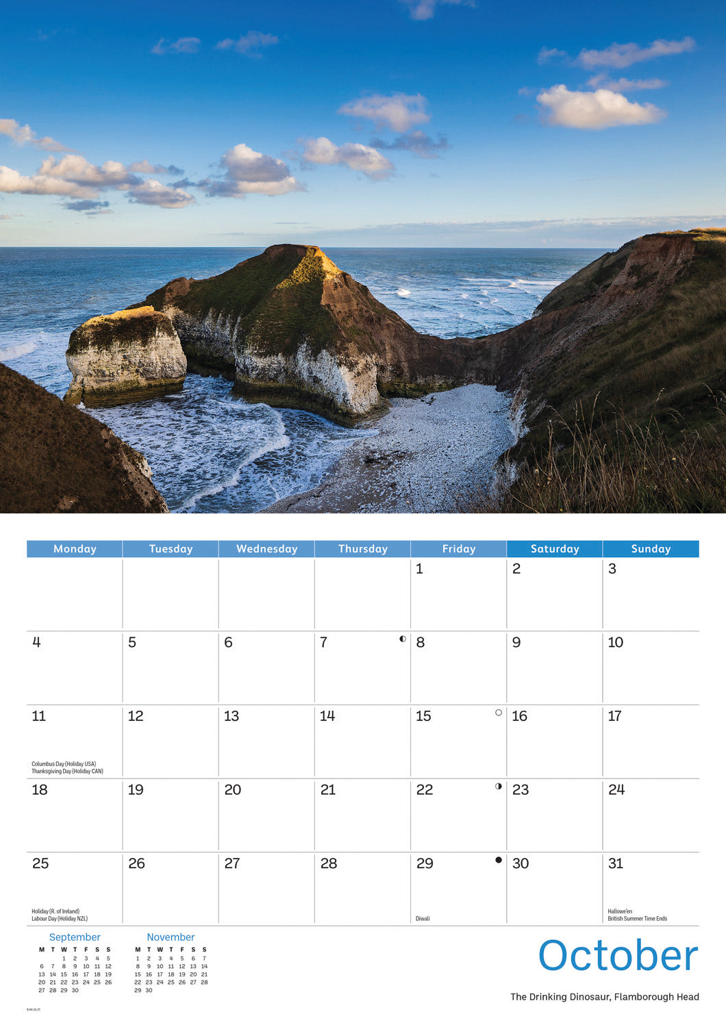 East Yorkshire A4 Calendar 2027