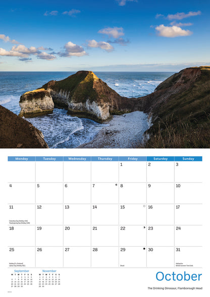 East Yorkshire A4 Calendar 2027