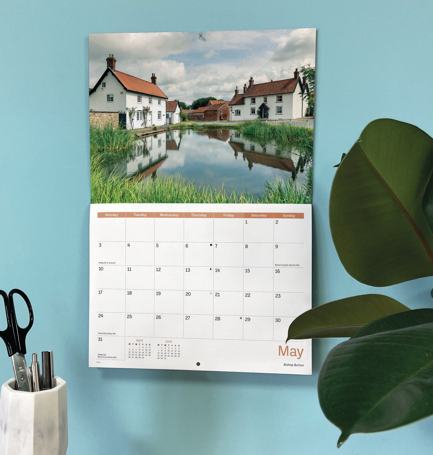 East Yorkshire A4 Calendar 2027