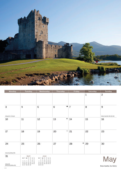 Ireland Eire A4 Calendar 2027