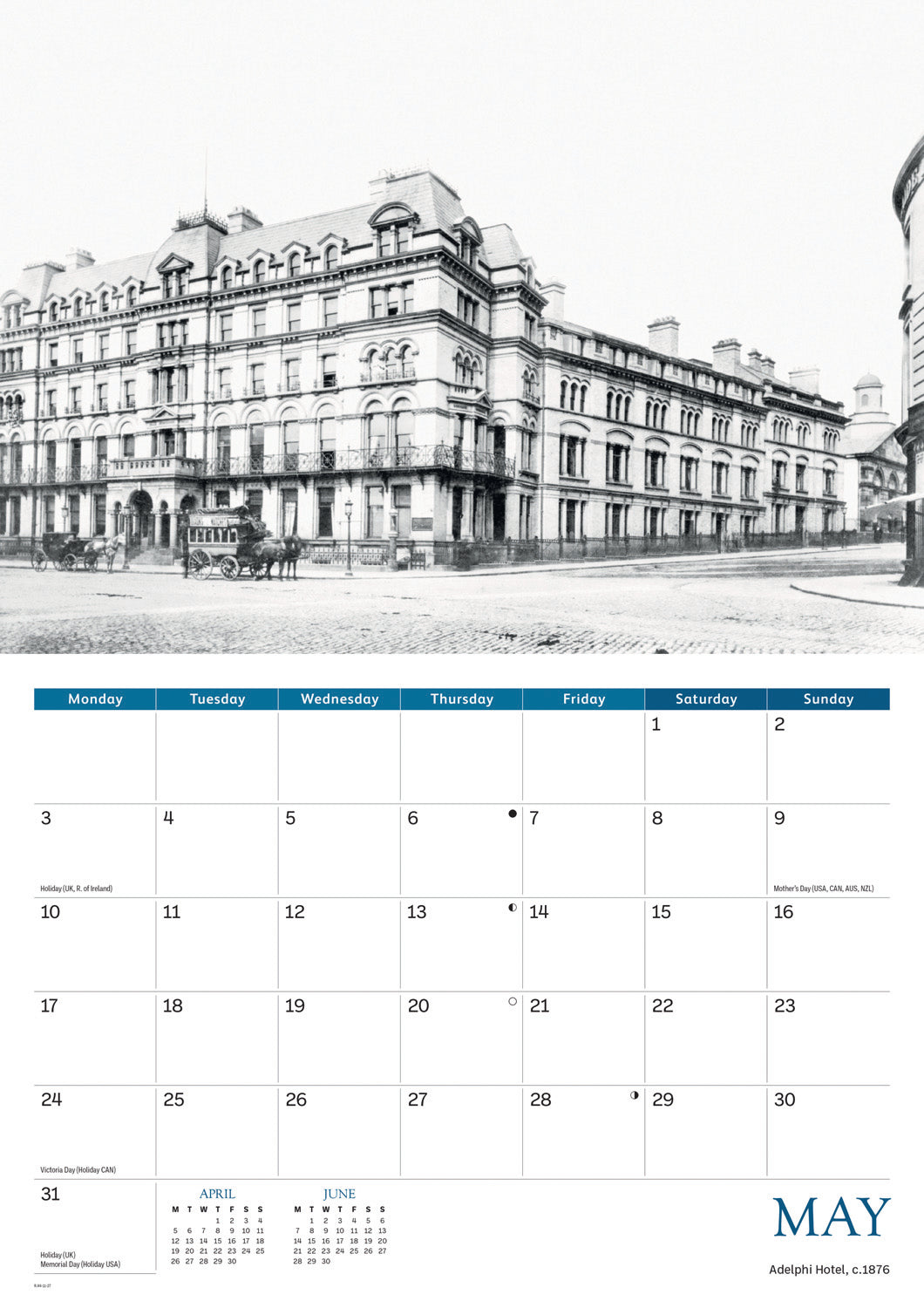 Liverpool Memories A4 Calendar 2027