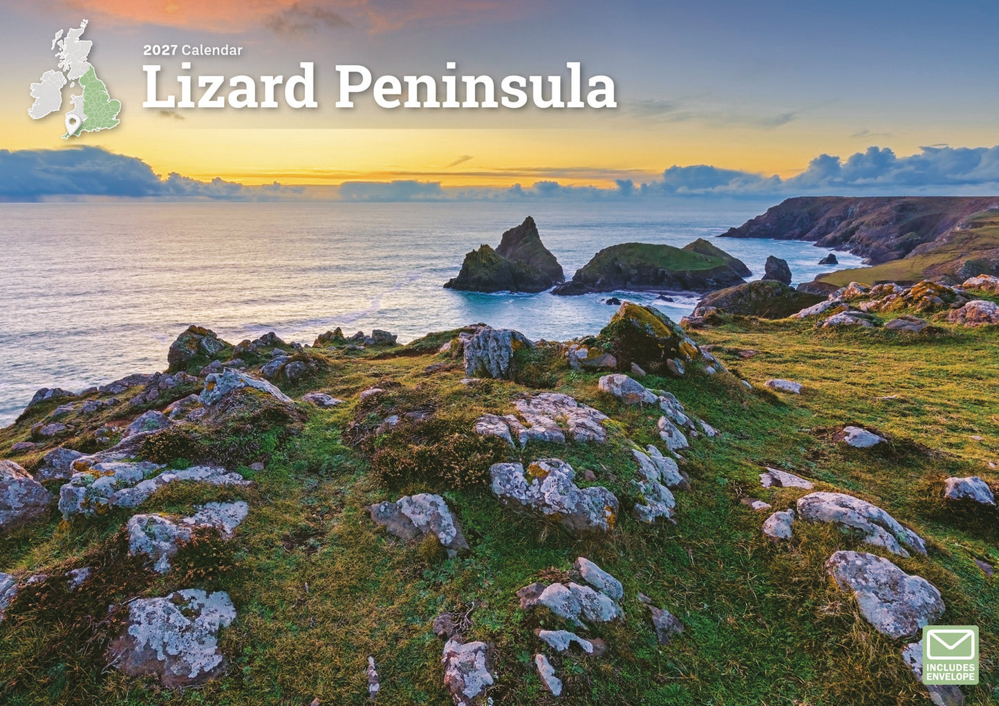 Lizard Peninsula A4 Calendar 2027