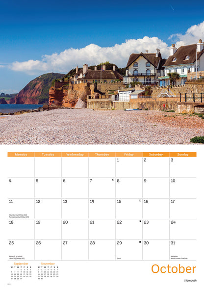 East Devon A4 Calendar 2027