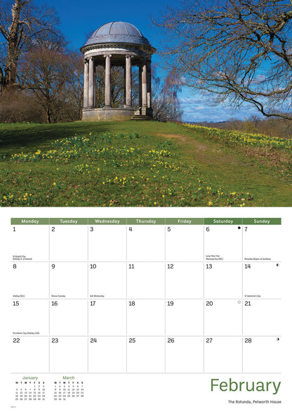 South Downs A4 Calendar 2027