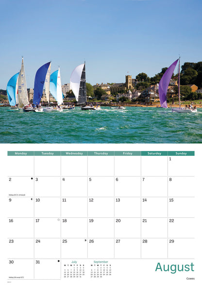 Isle of Wight A4 Calendar 2027