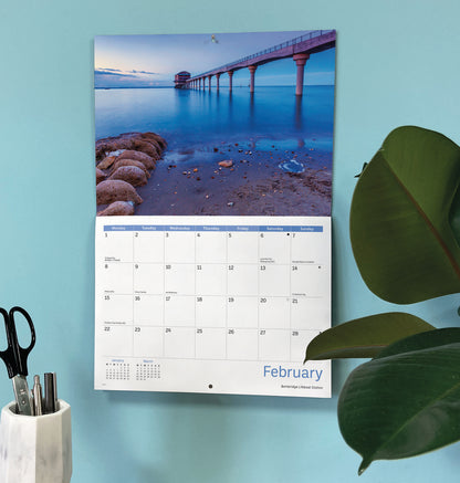 Isle of Wight A4 Calendar 2027