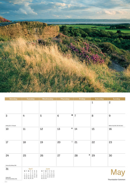 Wirral A4 Calendar 2027