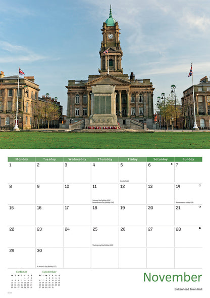 Wirral A4 Calendar 2027