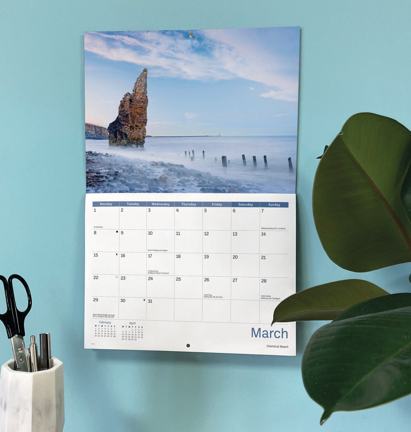 Northumberland & Durham A4 Calendar 2027
