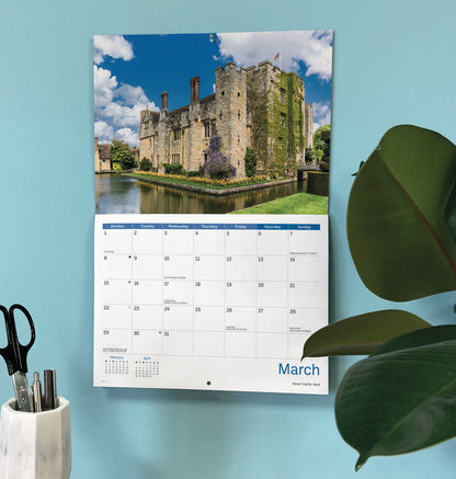 South East England A4 Calendar 2027