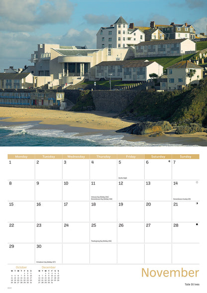 St Ives A4 Calendar 2027
